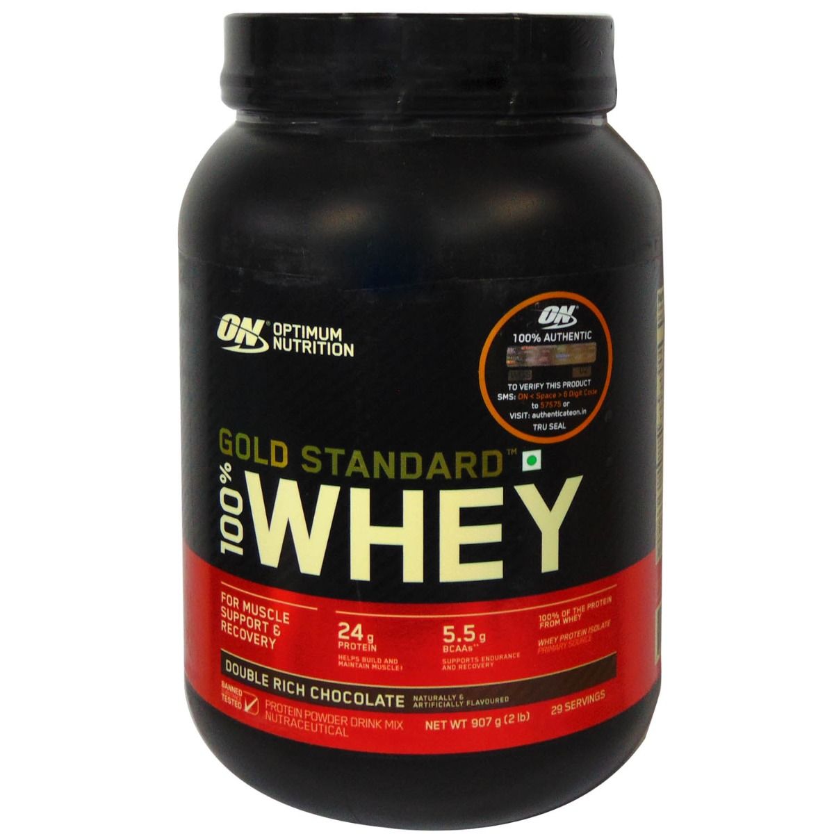 On Whey Protein Isolate Chocolate, 909 gm, Pack of 1 