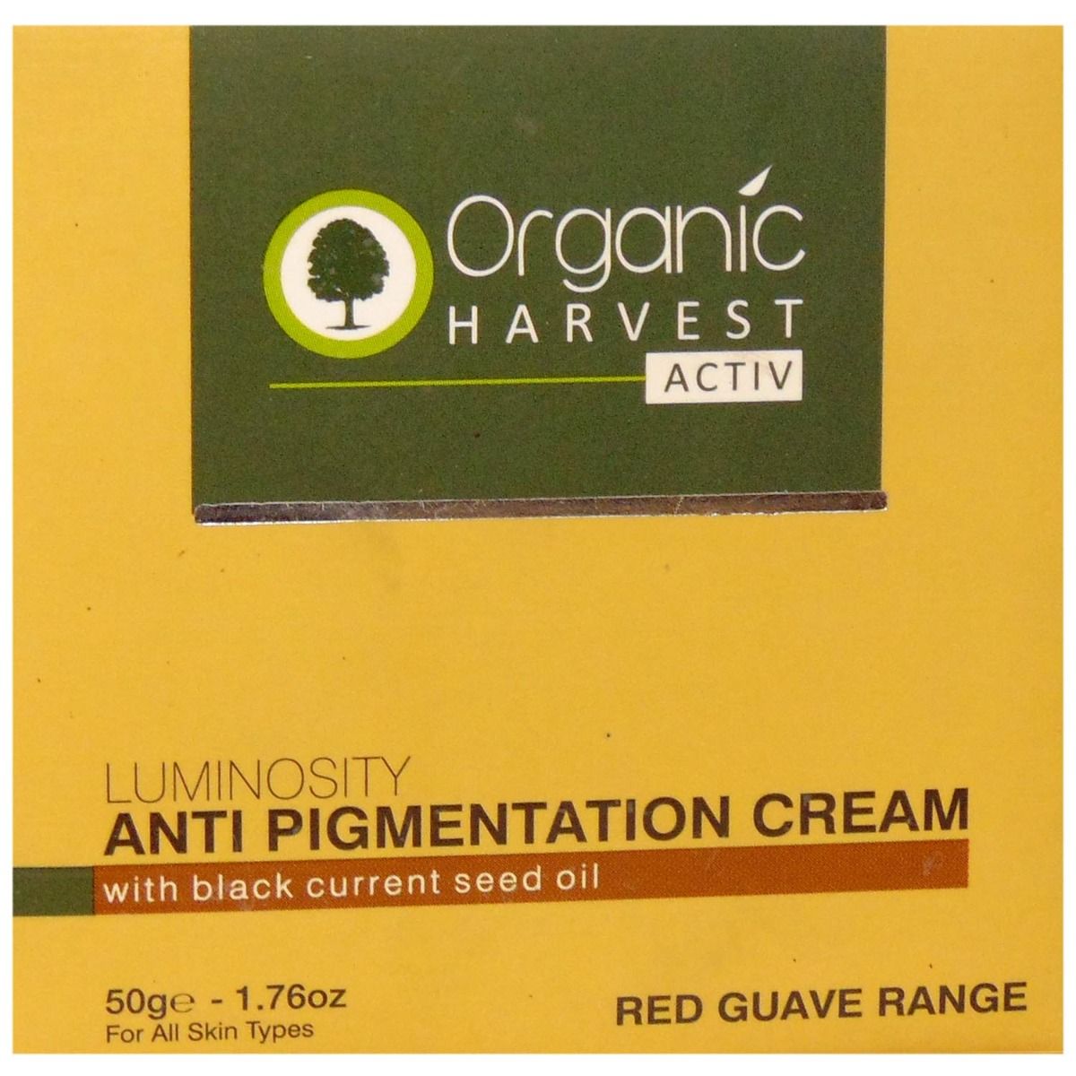 Organic Harvest Anti Pigmentation Cream, 50 gm, Pack of 1 