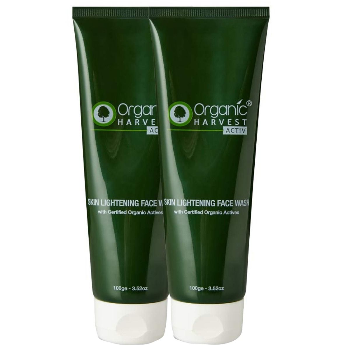 Organic Harvest Activ Skin Lightening Face Wash, 100 gm, Pack of 1 