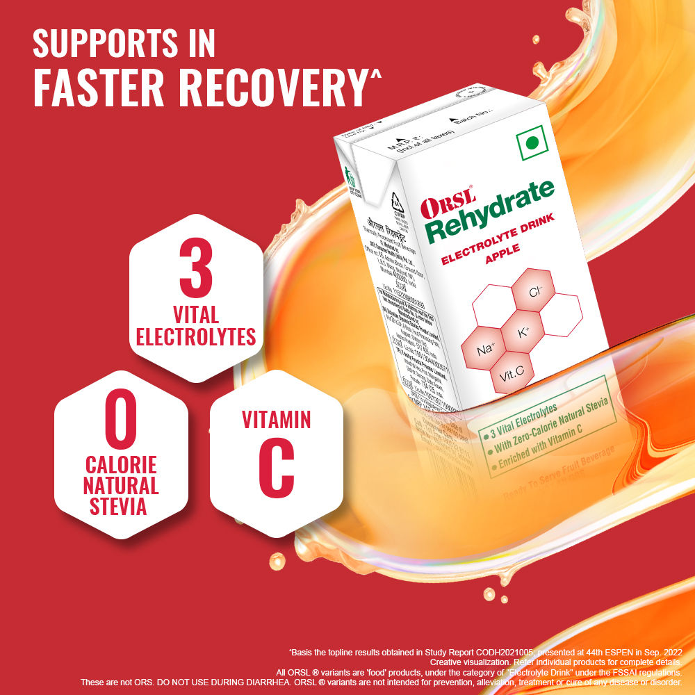 orsl rehydrate apple uses
