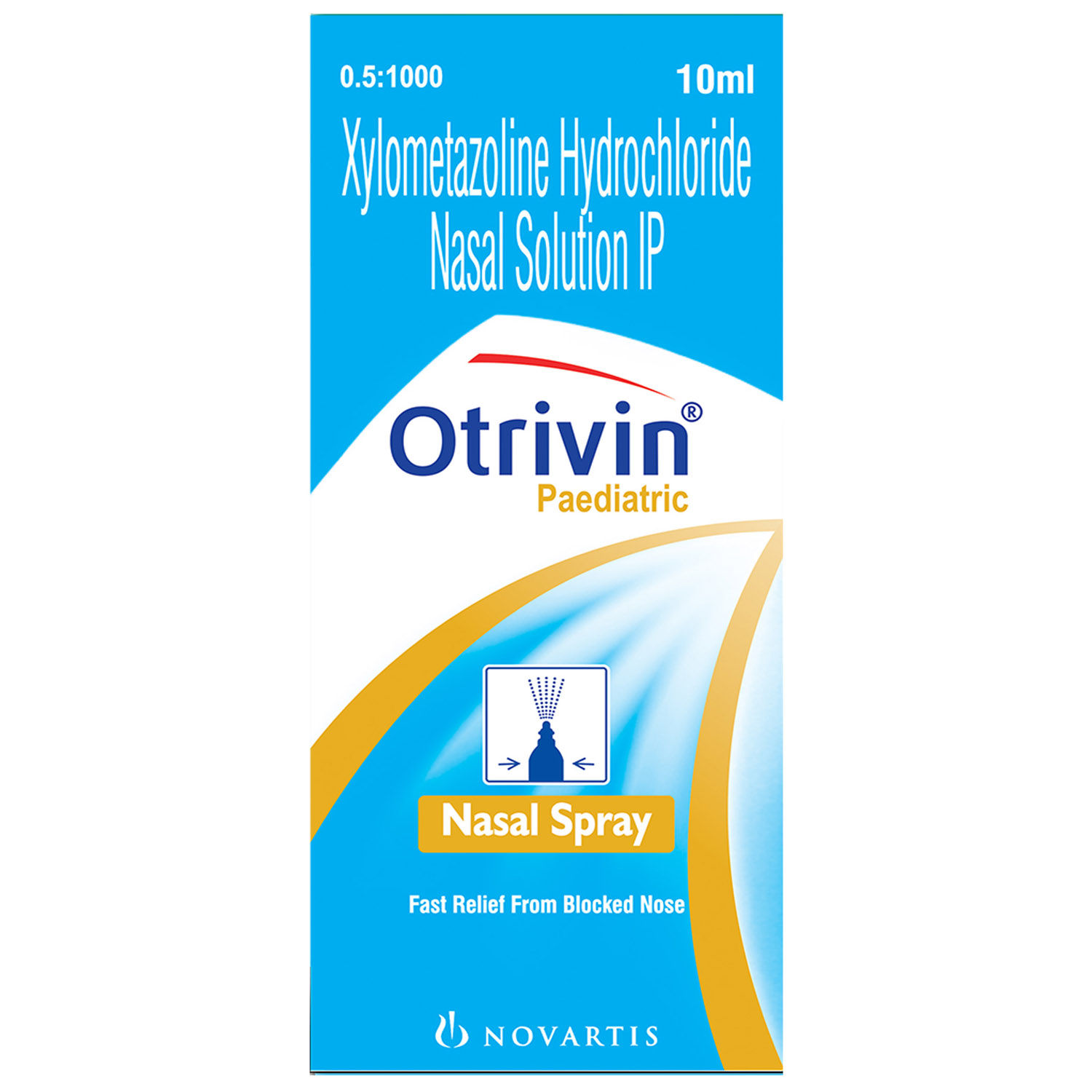 Otrivin Paediatric Nasal Spray, 10 ml, Pack of 1 