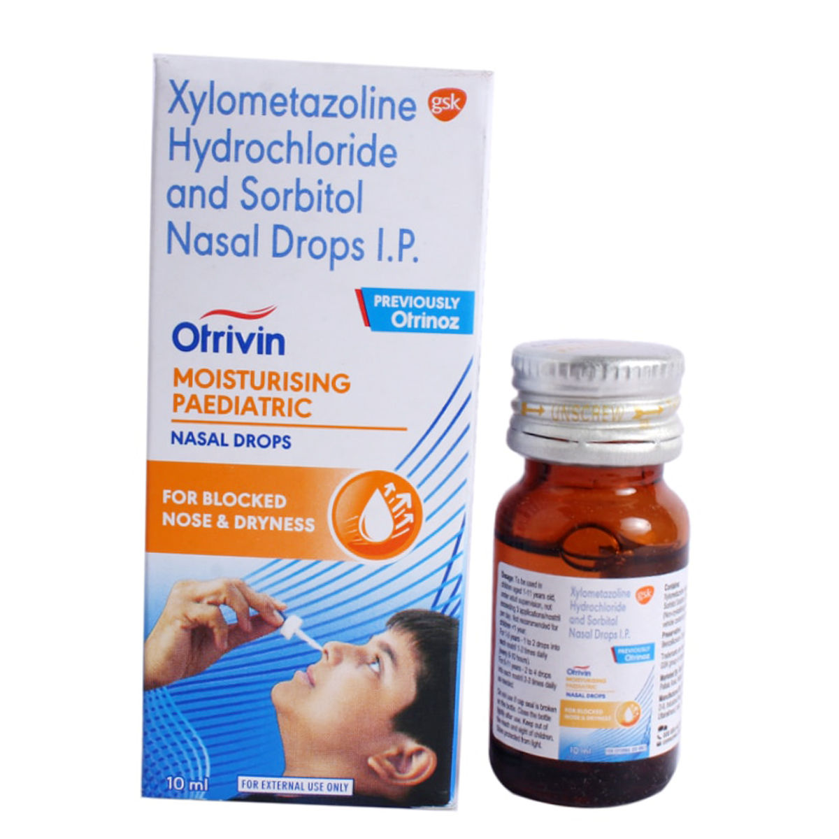 Otrivin Moisturizing Paediatric Nasal Drop 10 Ml Price Uses Side   Otr0051 2 Feb23 