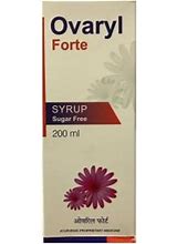 Ovaryl Forte Sugar Free Syrup, 200 ml, Pack of 1 
