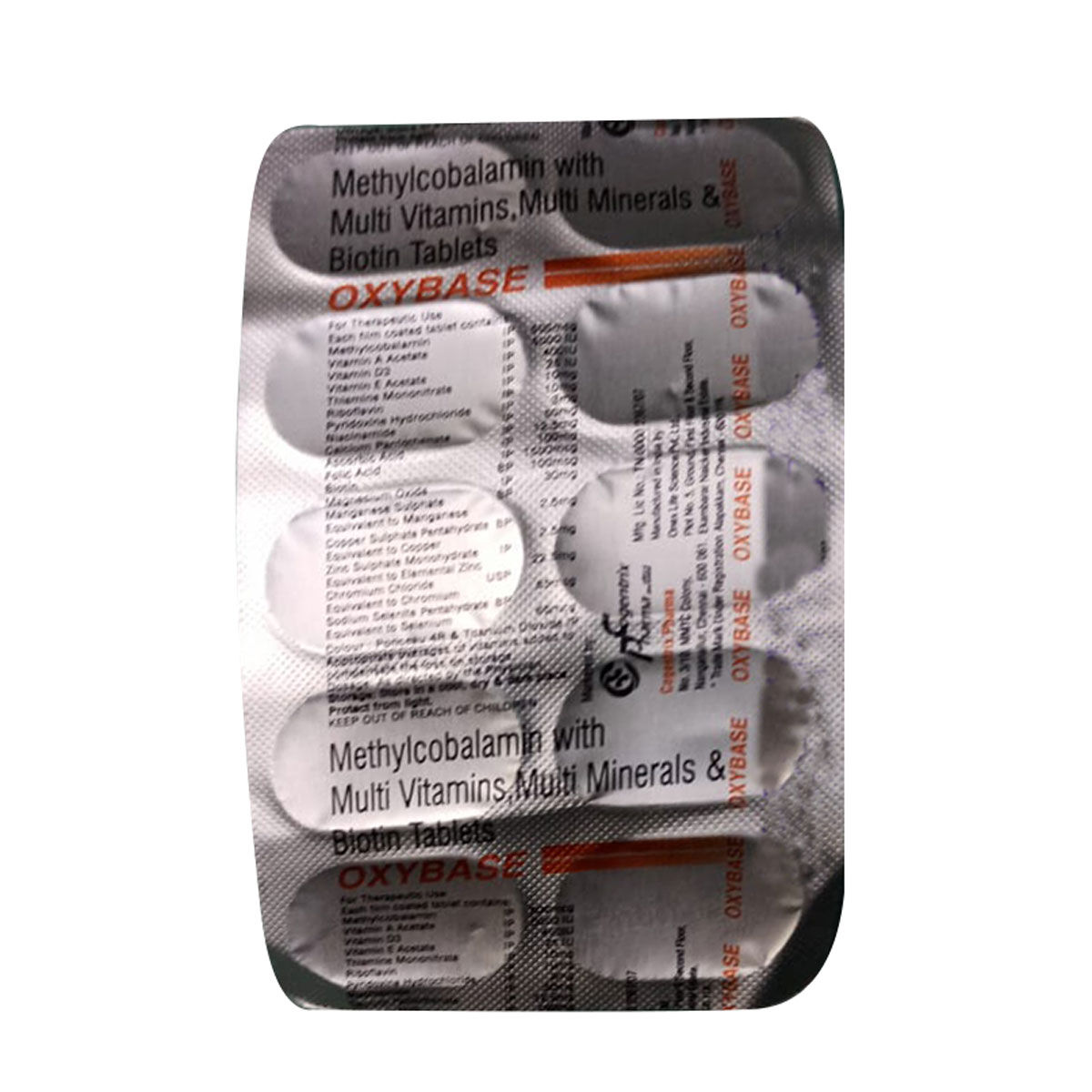 OXYBASE 500MG TABLET 10'S Price, Uses, Side Effects, Composition