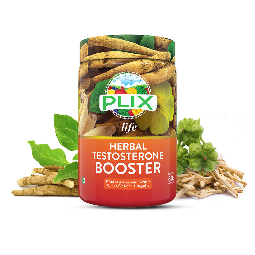 Buy Plix Herbal Testosterone Booster, 60 Capsules Online