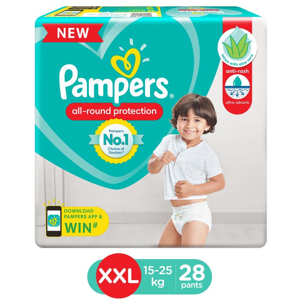 Pampers New Baby Premium Care Pants Extra Small 24's Price, Uses, Side