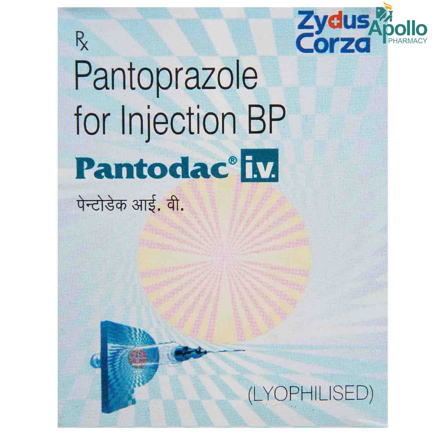Pantodac 40 mg Injection 1's, Pack of 1 INJECTION