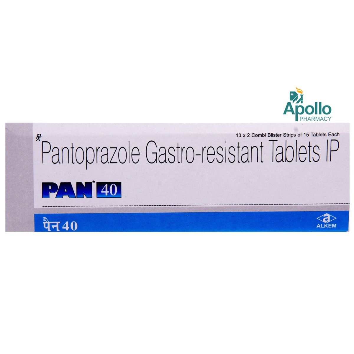 para castigar navegador cohete PAN 40 Tablet 15's Price, Uses, Side Effects, Composition - Apollo Pharmacy