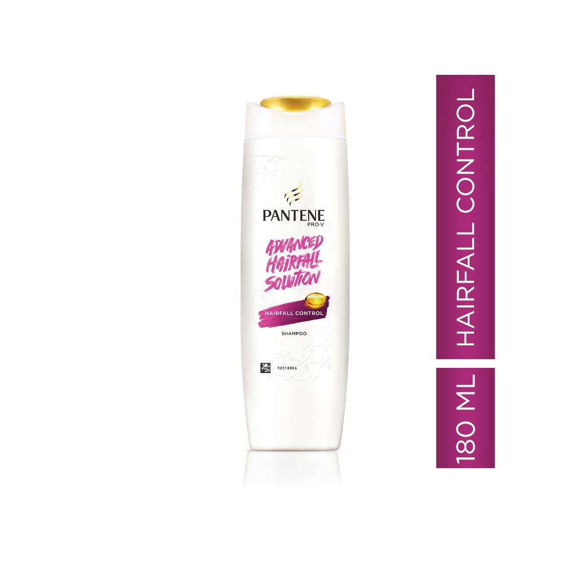Pantene Pro-V Hairfall Control Shampoo, 180 ml, Pack of 1 