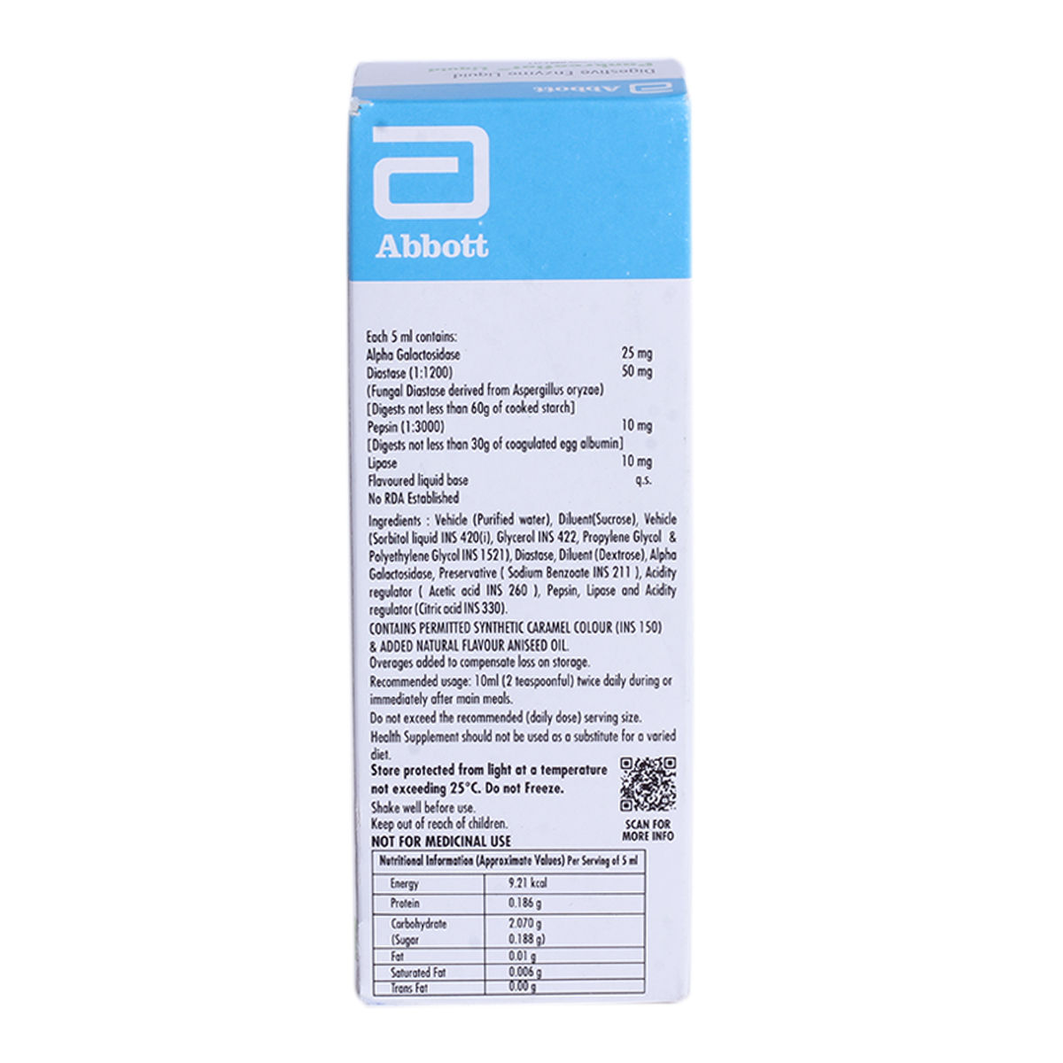 Pankreoflat Liquid 100 ml, Pack of 1 