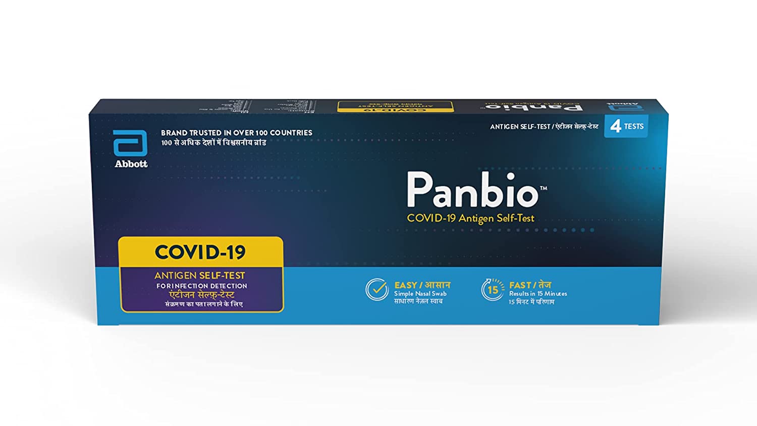 Buy Panbio Covid-19 Antigen Self Test, 4 Tests Kit Online