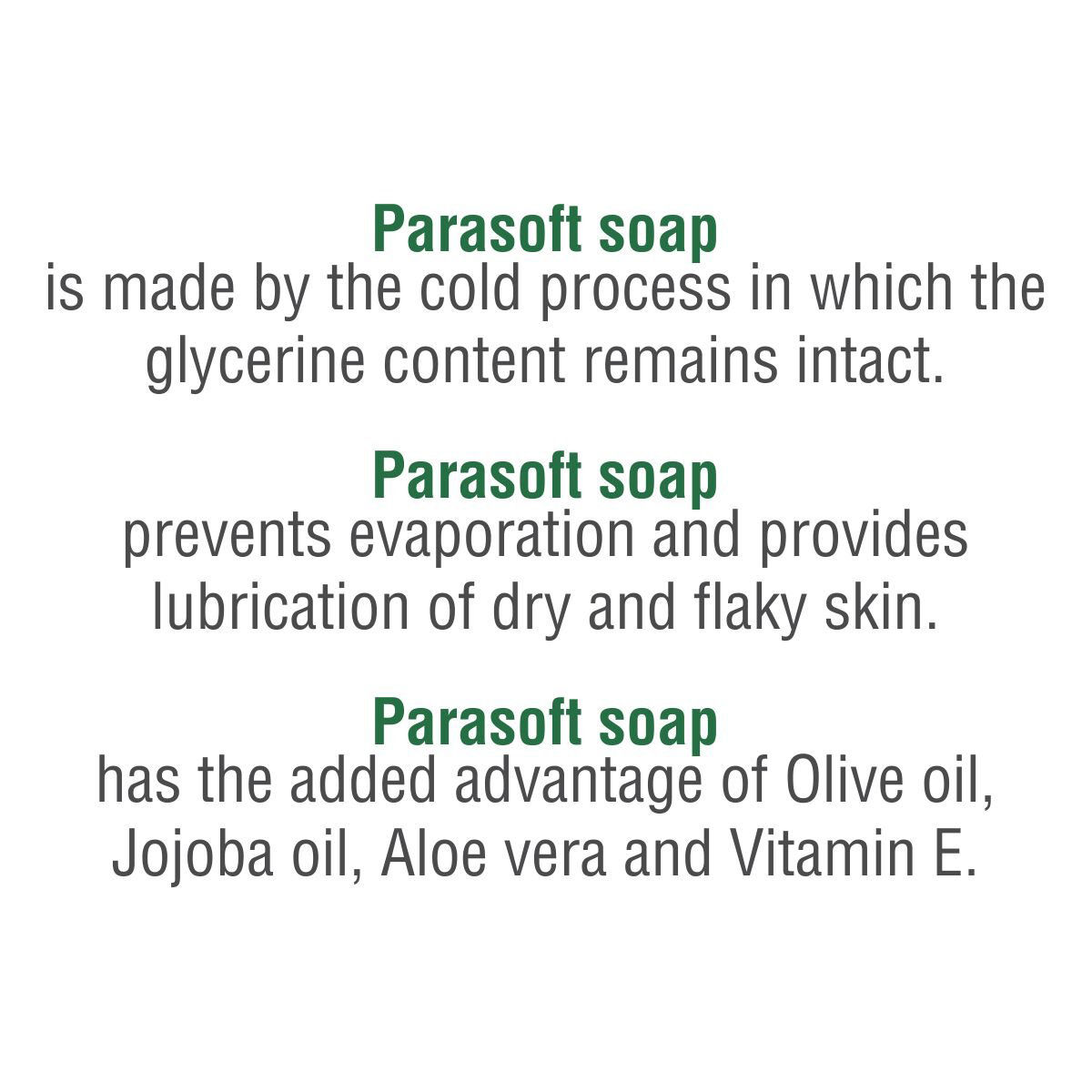 Parasoft Soap, 100 gm, Pack of 1 