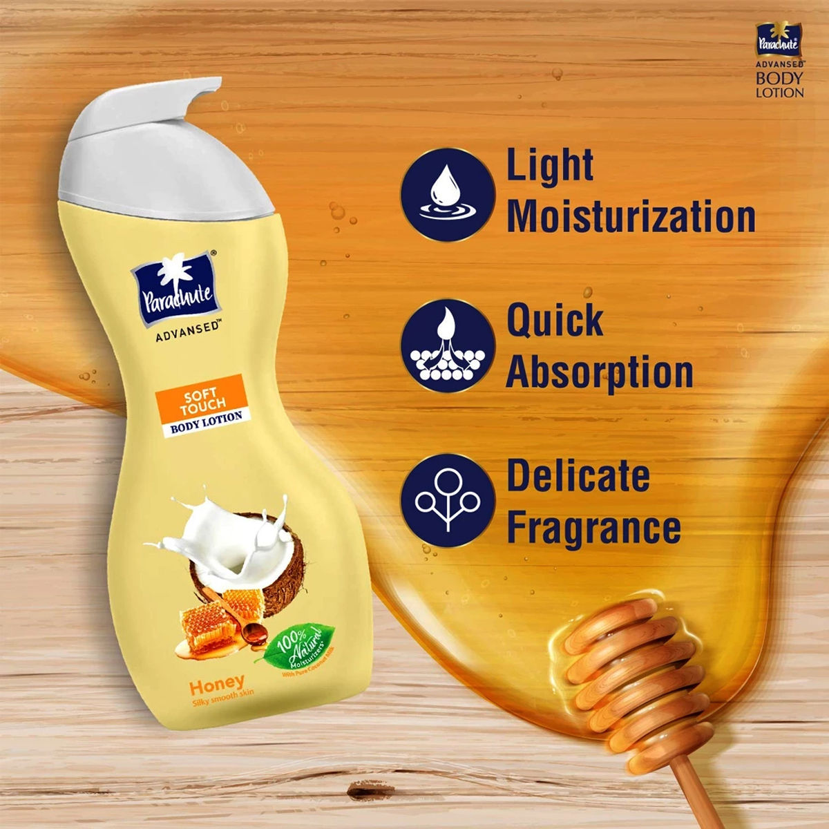 Parachute Advansed Soft Touch Body Lotion, 250 ml, Pack of 1 