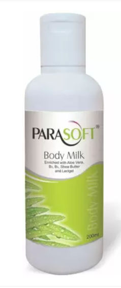 Buy Parasoft Body Milk Lotion, 200 ml Online