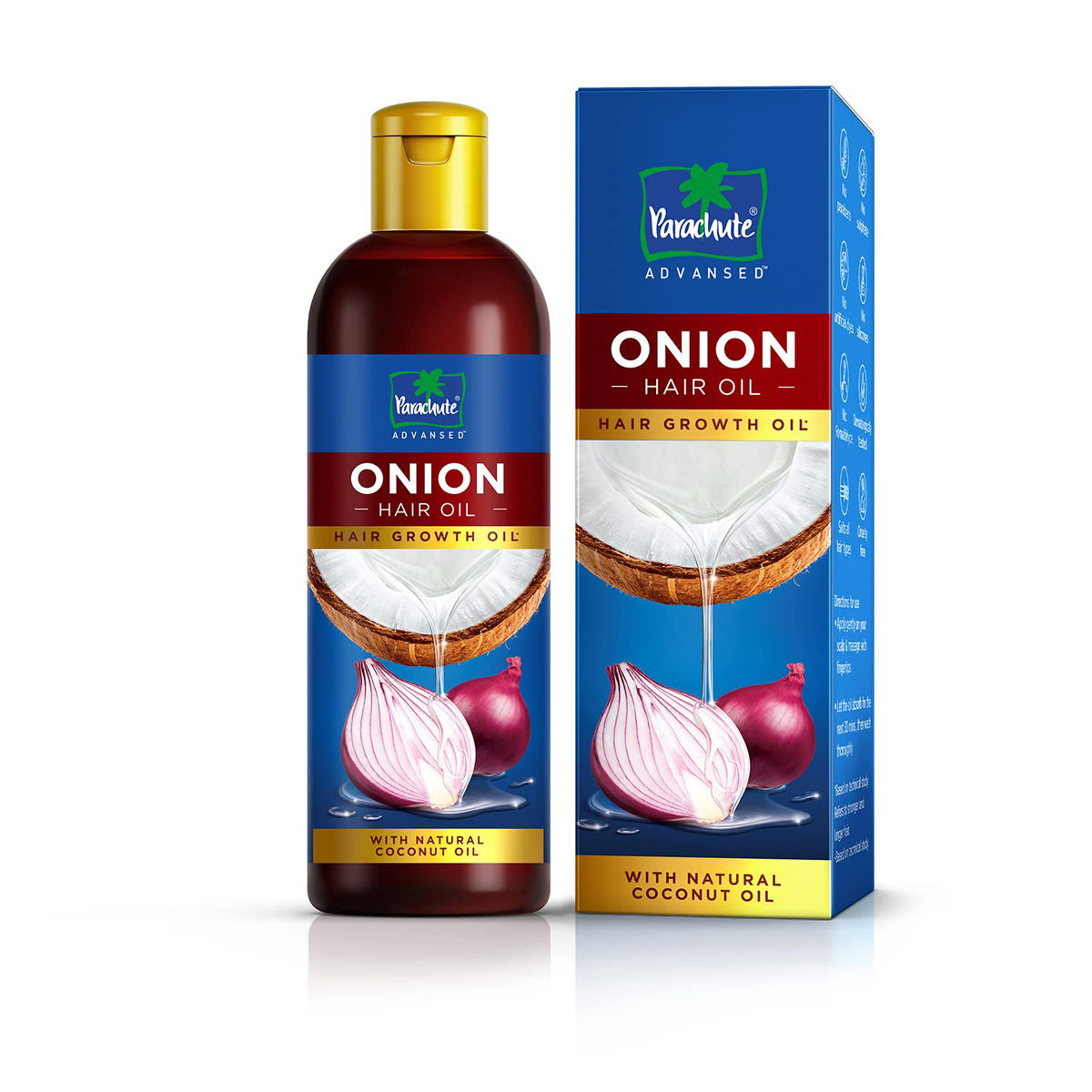 Parachute Advansed Onion Hair Oil, 200 ml Price, Uses, Side Effects,  Composition - Apollo Pharmacy