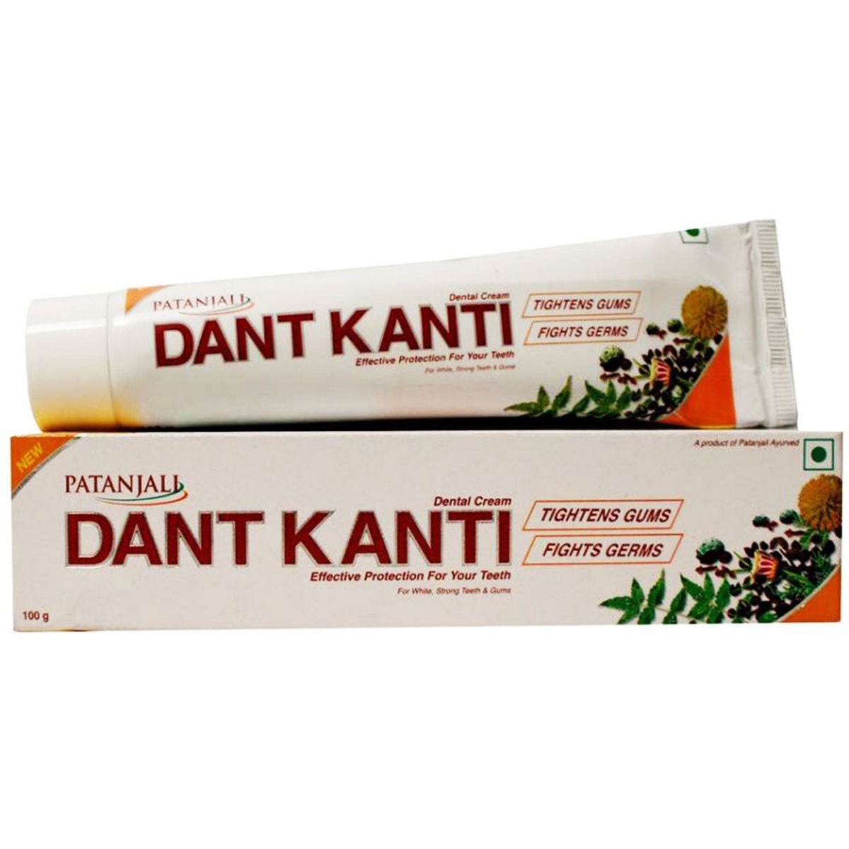 Patanjali Dant Kanti Dental Cream, 100 gm, Pack of 1 