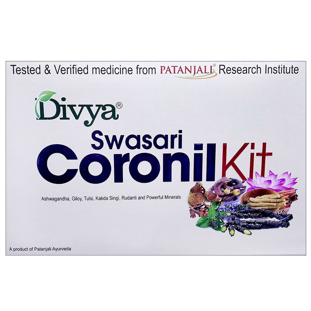 Buy Patanjali Coronil Kit (Coronil + Swasari + Anu Taila), 1 Count Online