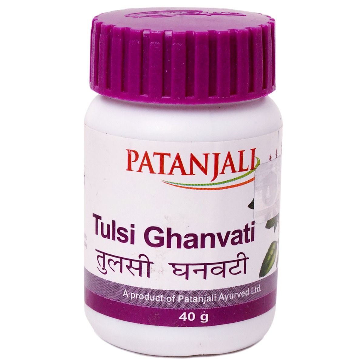 Patanjali Ayurveda Tulsi Ghanvati, 40 gm Tablets, Pack of 1 