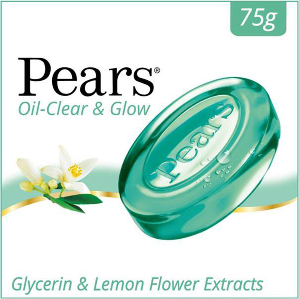 Buy Pears Oil-Clear & Glow Soap, 75 gm Online
