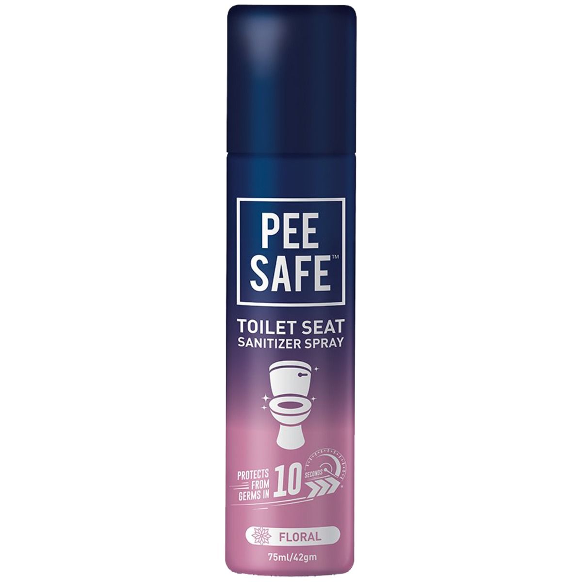 Pee Safe Floral Toilet Seat Sanitizer, 75 ml Price, Uses, Side Effects