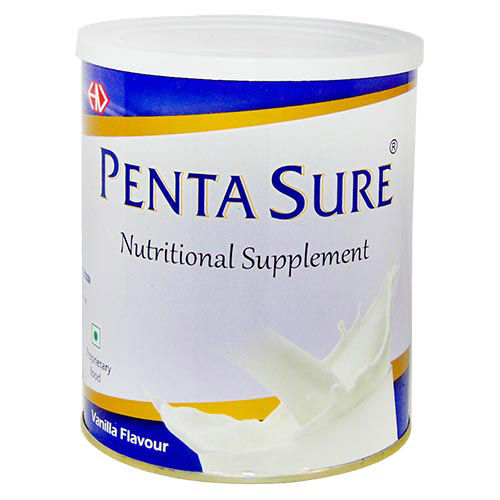 Pentasure Vanilla Flavoured Nutritional Supplement, 400 gm Tin, Pack of 1 