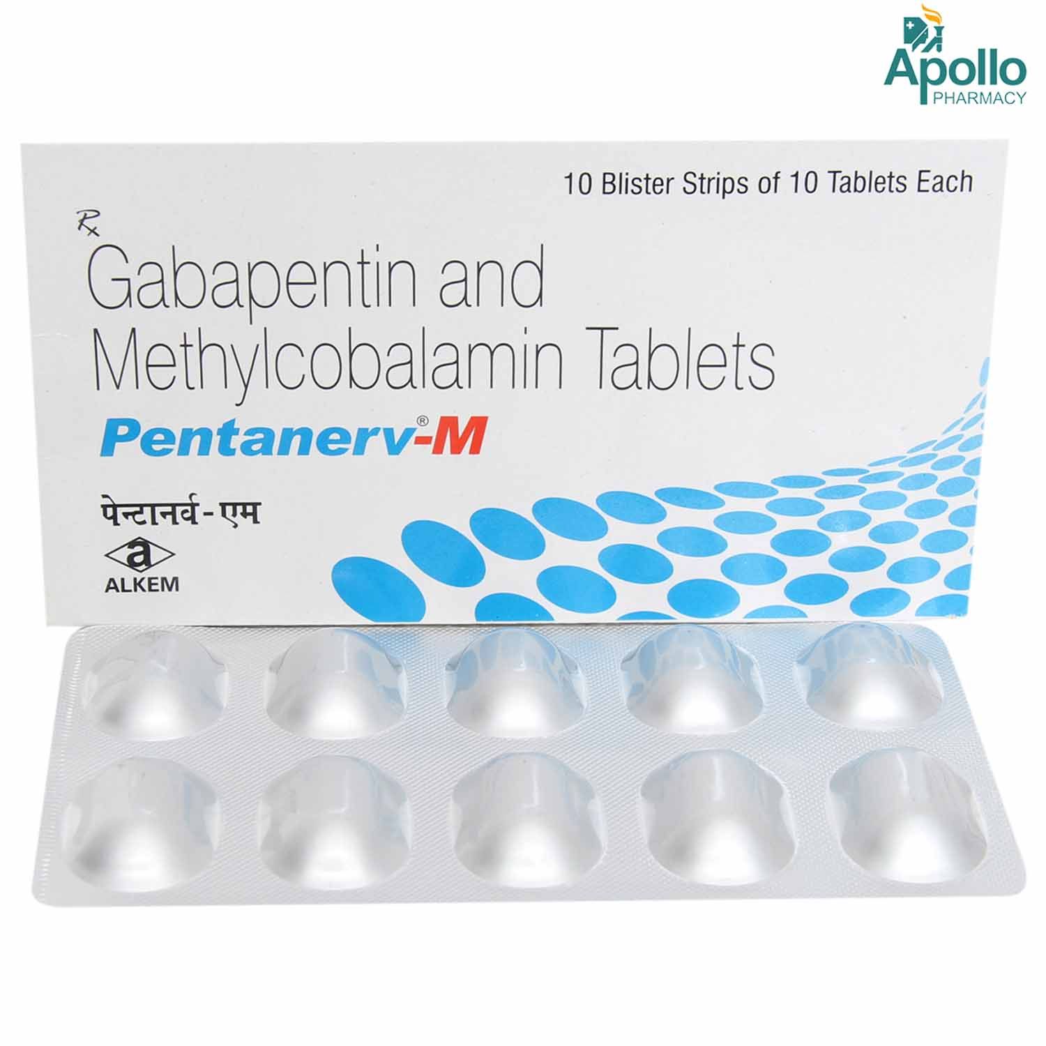 Pentanerv M Tablet 10's, Pack of 10 TABLETS