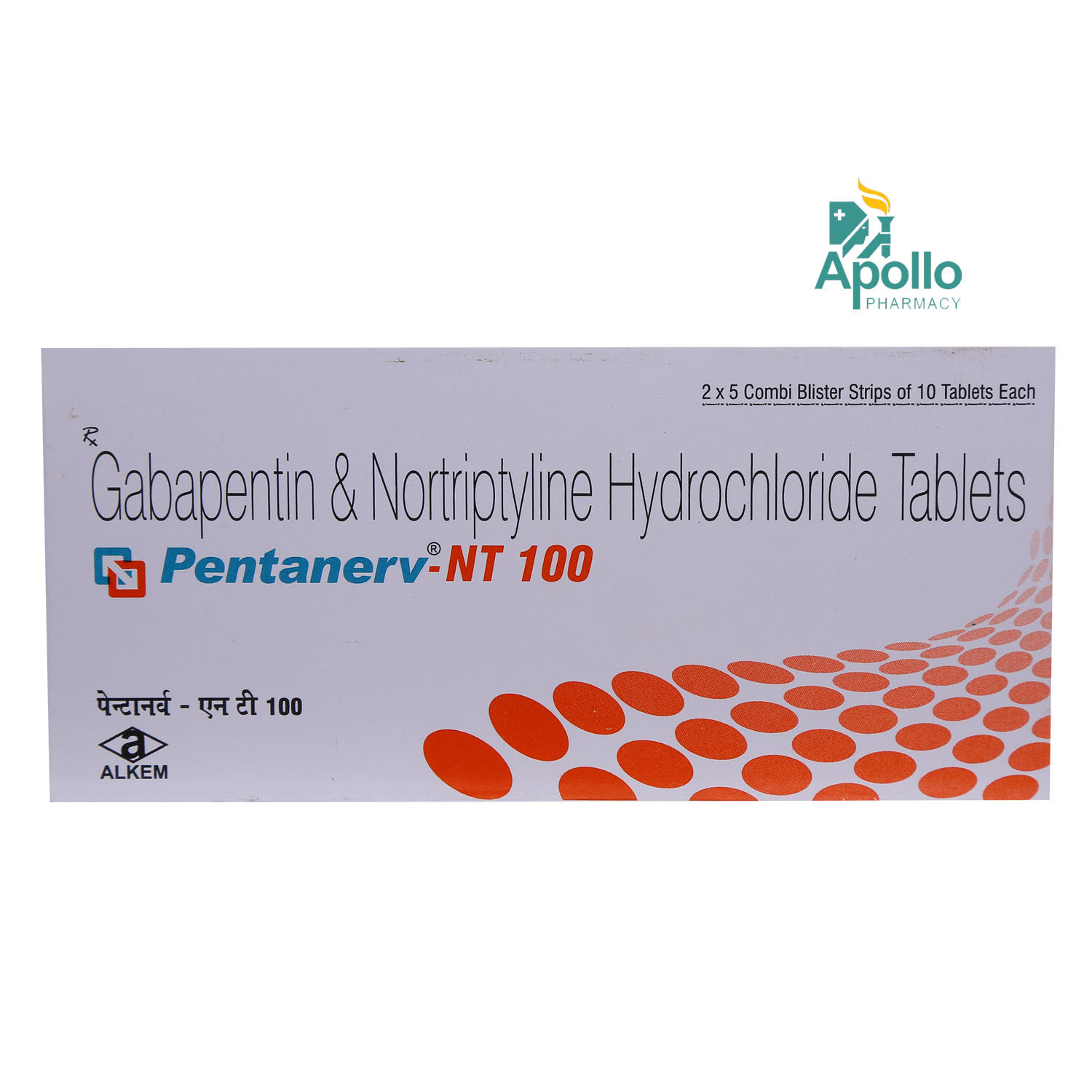 Pentanerv-NT 100 Tablet 10's Price, Uses, Side Effects, Composition