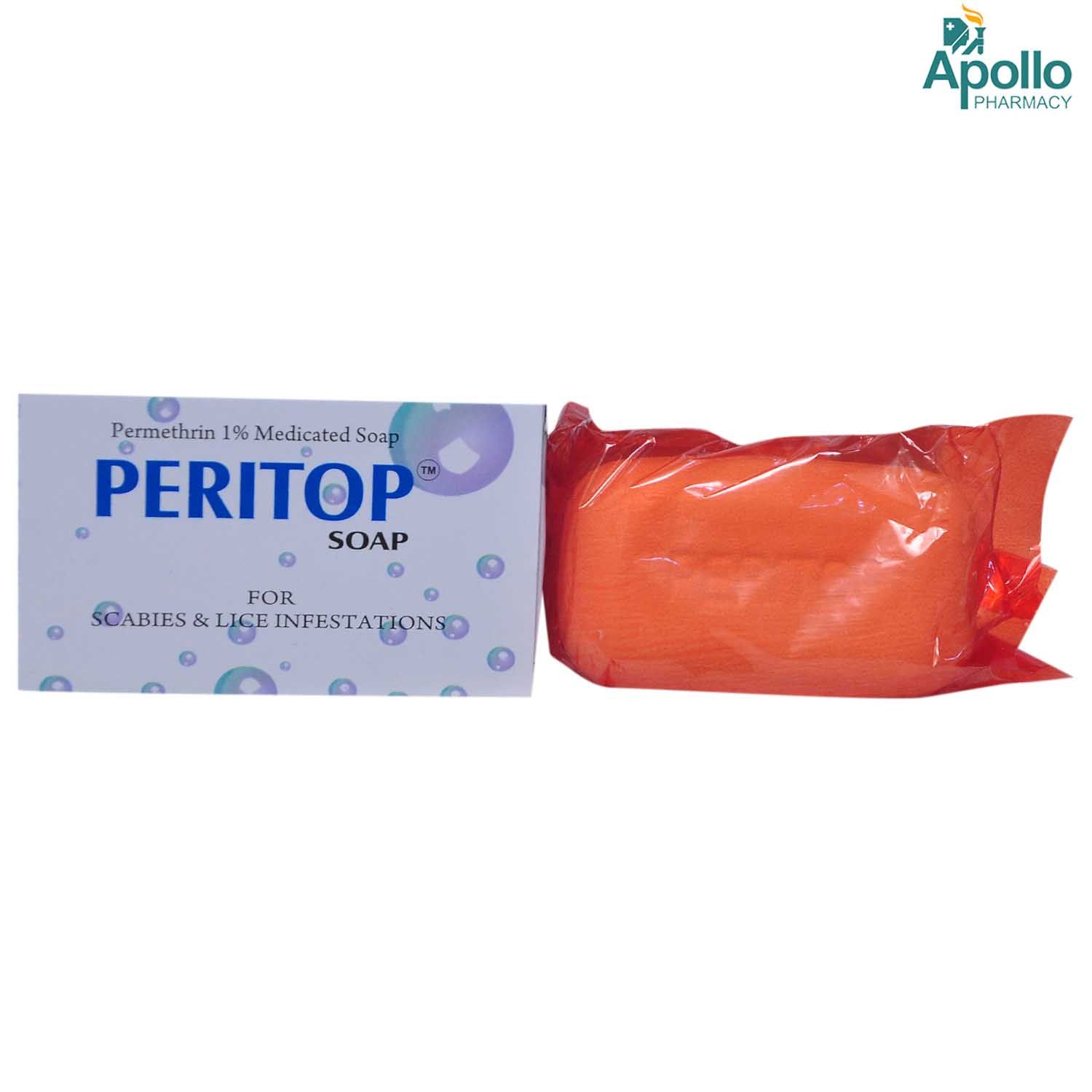 Peritop Soap, 75 gm, Pack of 1 