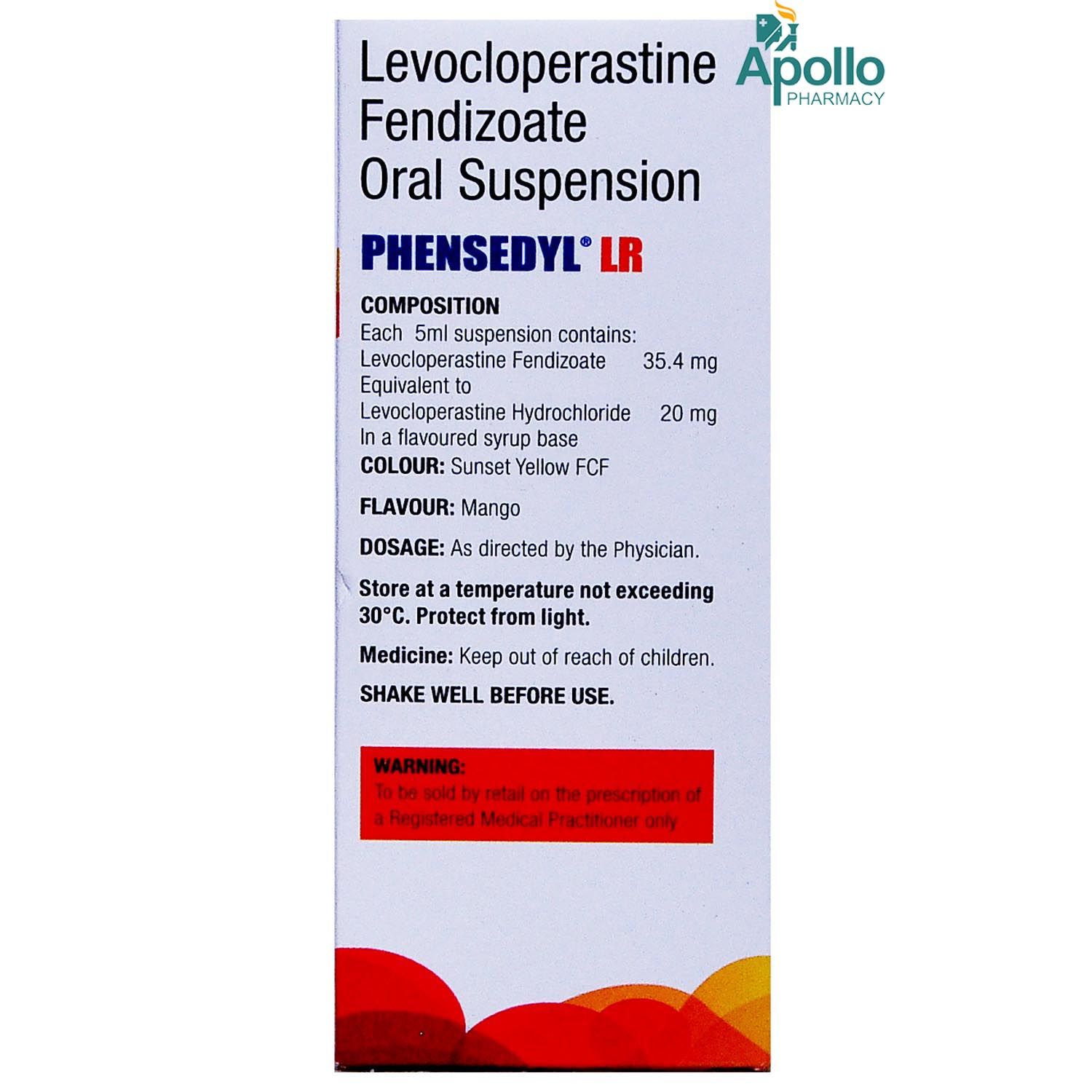 Phensedyl LR Oral Suspension 100 ml Price, Uses, Side Effects ...