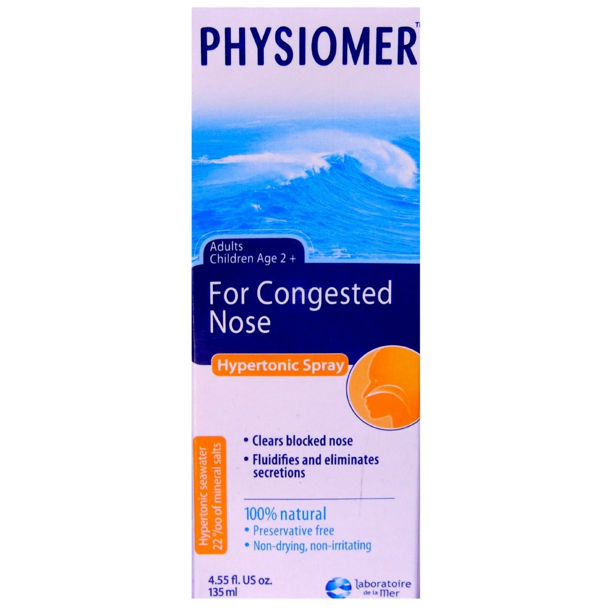 Buy Physiomer Hypertonic Nasal Cleansing Spray, 135 ml Online