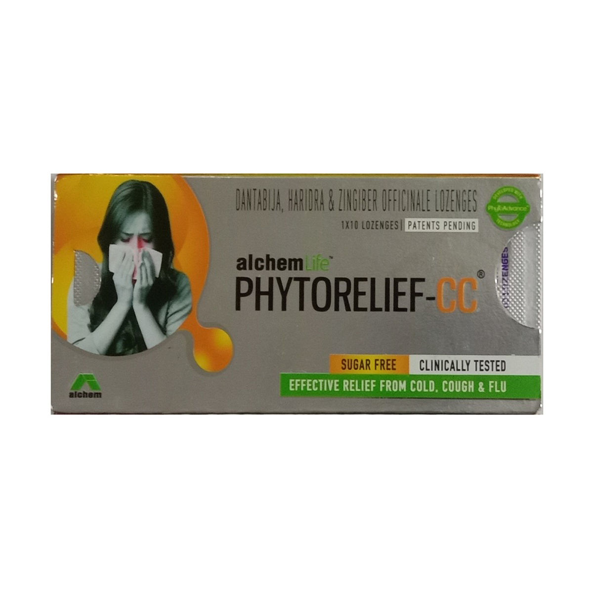 Buy Phytorelief-CC Sugar Free, 10 Lozenges Online