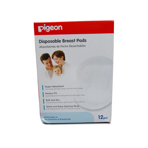 Pigeon Disposable Breast Pads, 12 Count, Pack of 1 