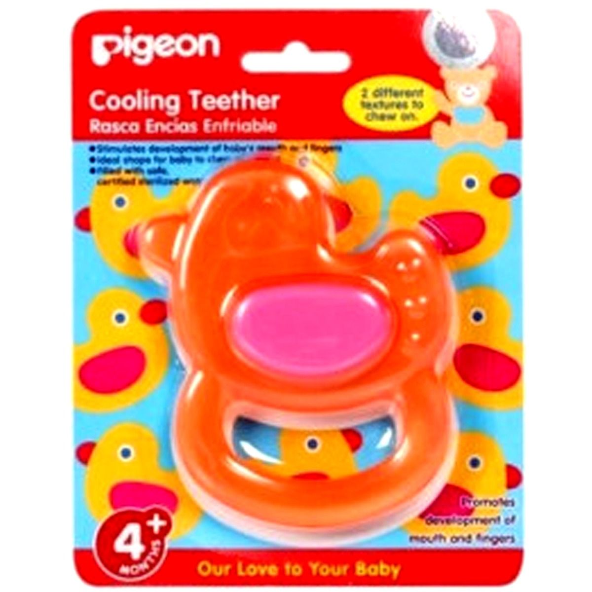 Pigeon Duck Shape Cooling Teether, 1 Count, Pack of 1 