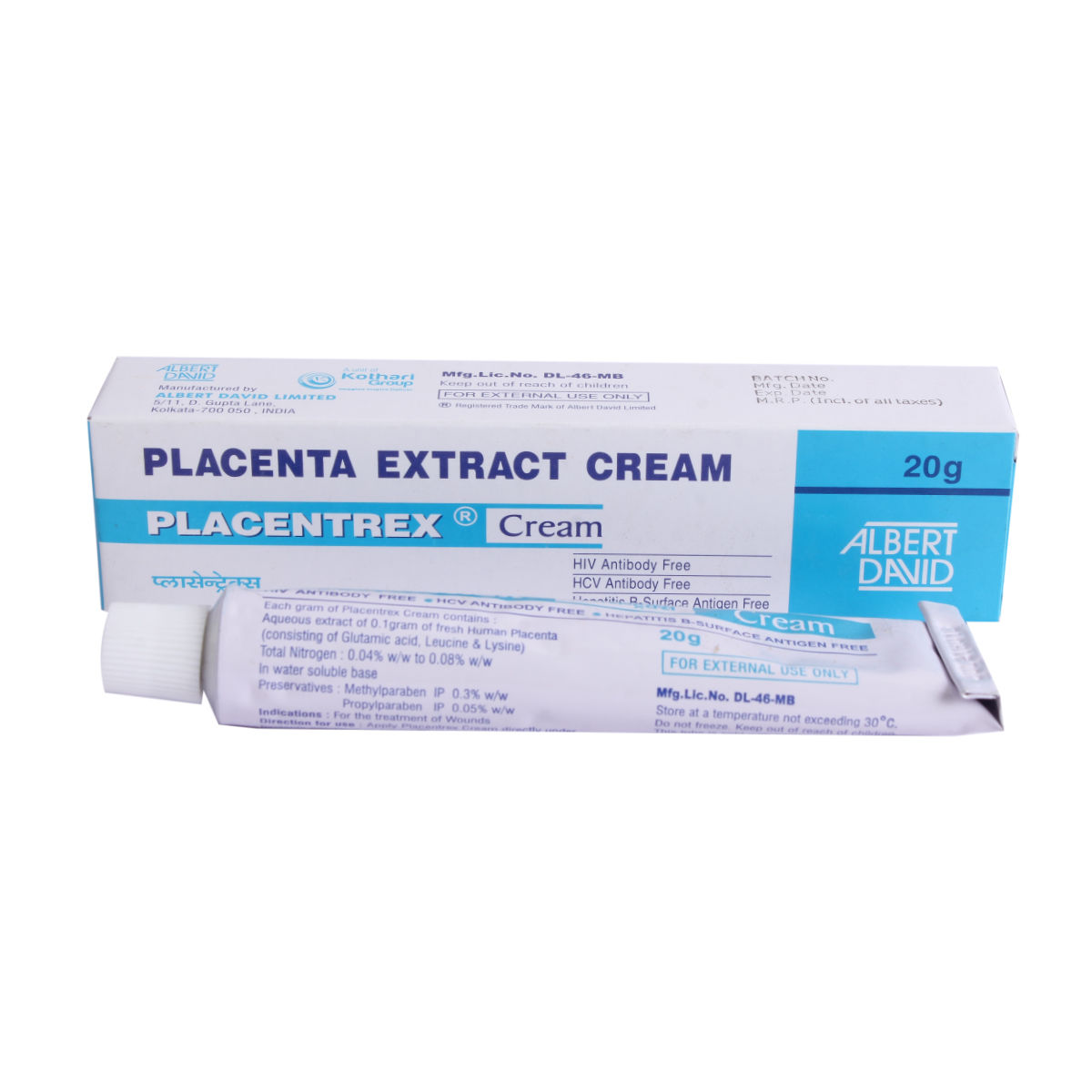 Placentrex Cream 20 gm Price, Uses, Side Effects, Composition - Apollo ...