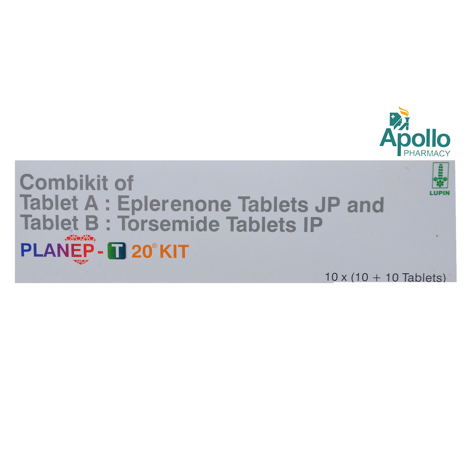 Planep T 20 mg Tablet 10's, Pack of 10 TabletS