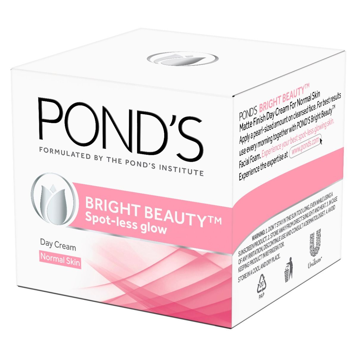 Ponds Bright Beauty Spotless Glow Face Wash with Vitamin B3, 50 gm