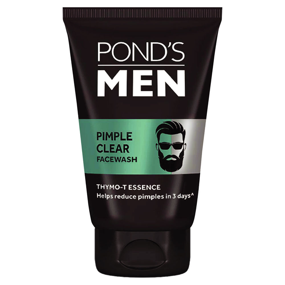 Ponds Men Pimple Clear Face Wash, 100 gm, Pack of 1 