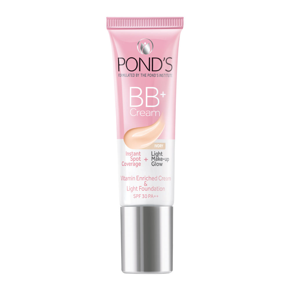 Ponds BB+ SPF 30 PA++ Ivory Cream, 9 gm, Pack of 1 