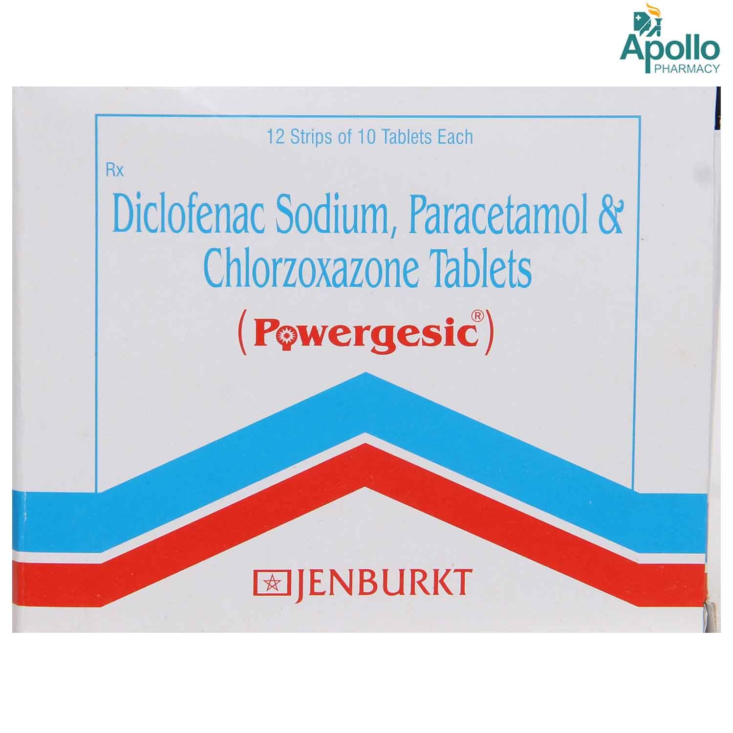 Powergesic Tablet 10 S Price Uses Side Effects Composition Apollo Pharmacy