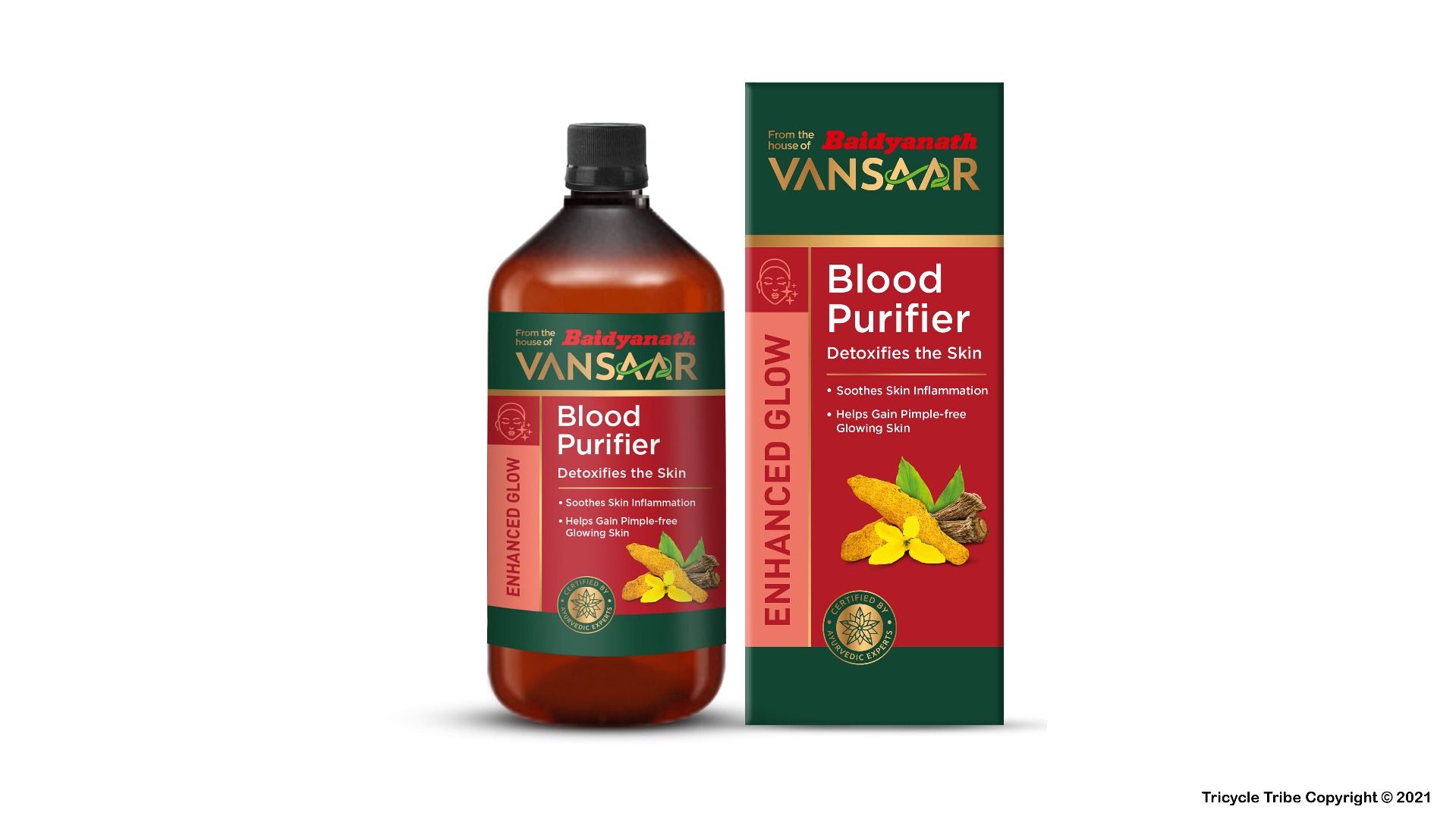 Baidyanath Vansaar Blood Purifier, 450 ml, Pack of 1 