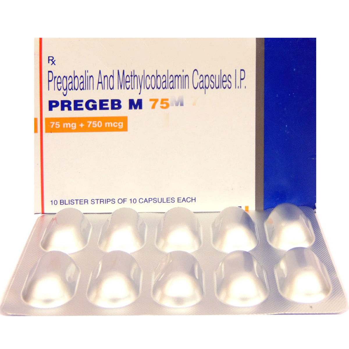 Pregeb M 75 Capsule 10's Price, Uses, Side Effects, Composition ...