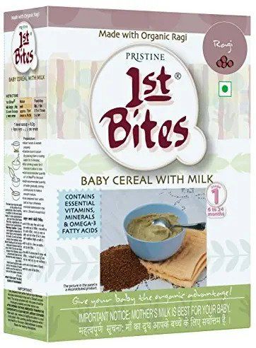 Buy Pristine 1st Bites Baby Cereal With Milk, 300 gm Online