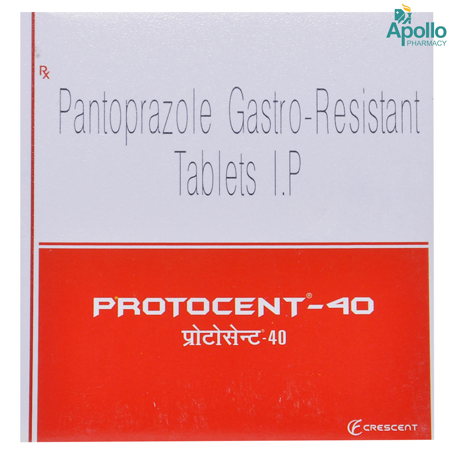 Protocent 40 mg Tablet 10's, Pack of 10 TABLETS