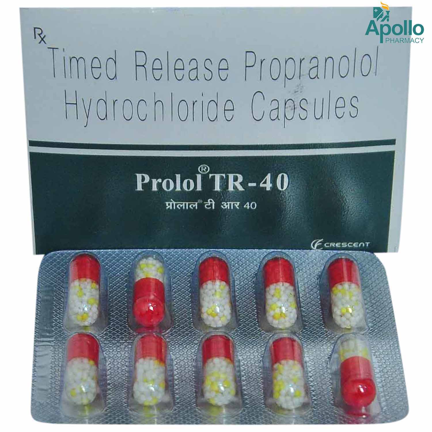 Prolol Tr 40 Capsule 10 S Price Uses Side Effects Composition Apollo Pharmacy