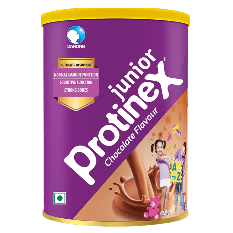 Protinex Junior Chocolate Flavoured Powder, 400 gm Tin, Pack of 1 