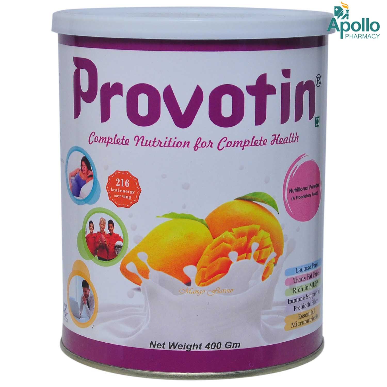 Provotin Mango Powder 400 gm Price, Uses, Side Effects, Composition