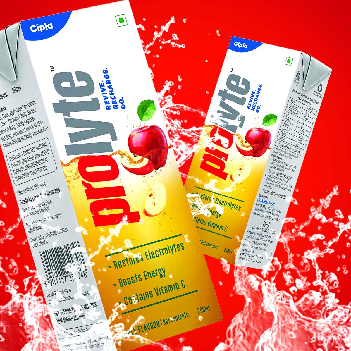 Prolyte Apple Drink 200 ml Price, Uses, Side Effects, Composition Apollo Pharmacy