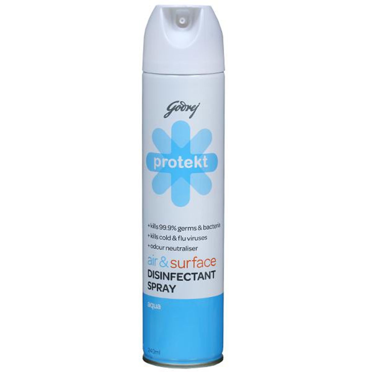 Protekt Aqua Air & Surface Disinfectant Spray, 240 ml, Pack of 1 