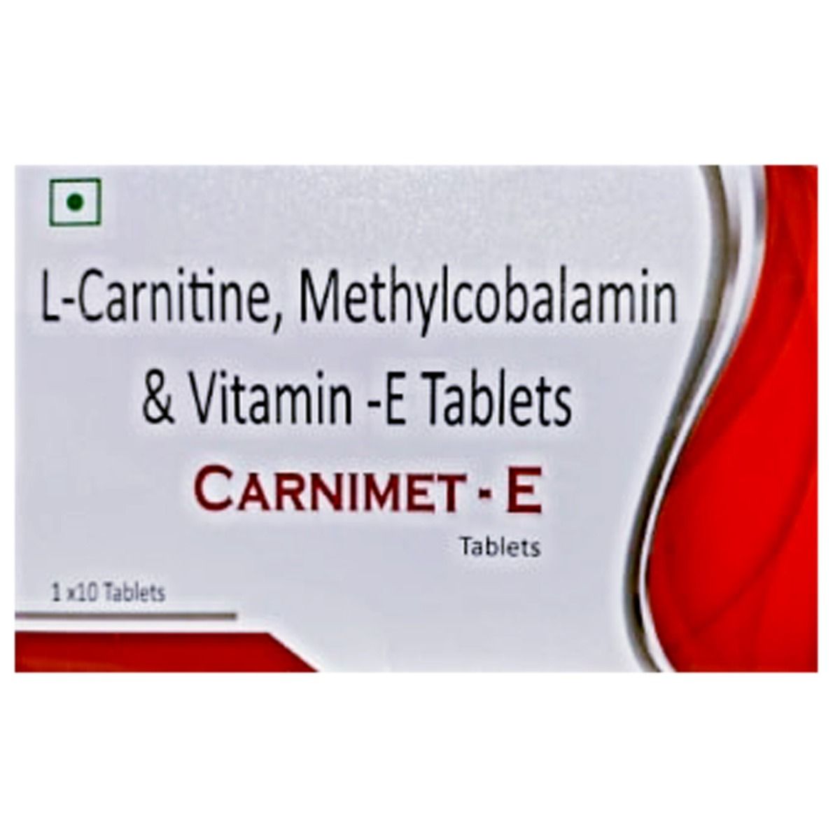 Carnimet-E Tablet 10's, Pack of 10 TABLETS