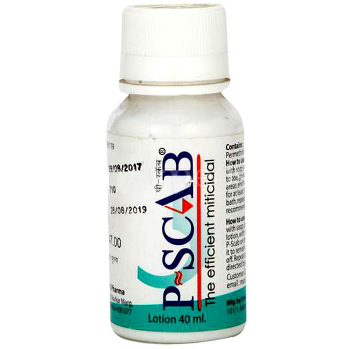 P-Scab Lotion 40 ml Price, Uses, Side Effects, Composition ...